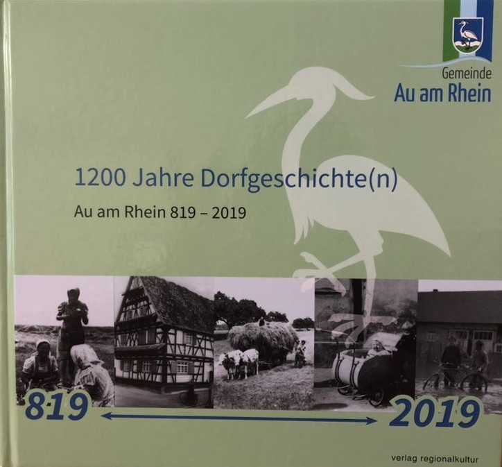 Ein Bild des Heimatbuches von Au am Rhein - 1200 Jahr Dorfgeschichte